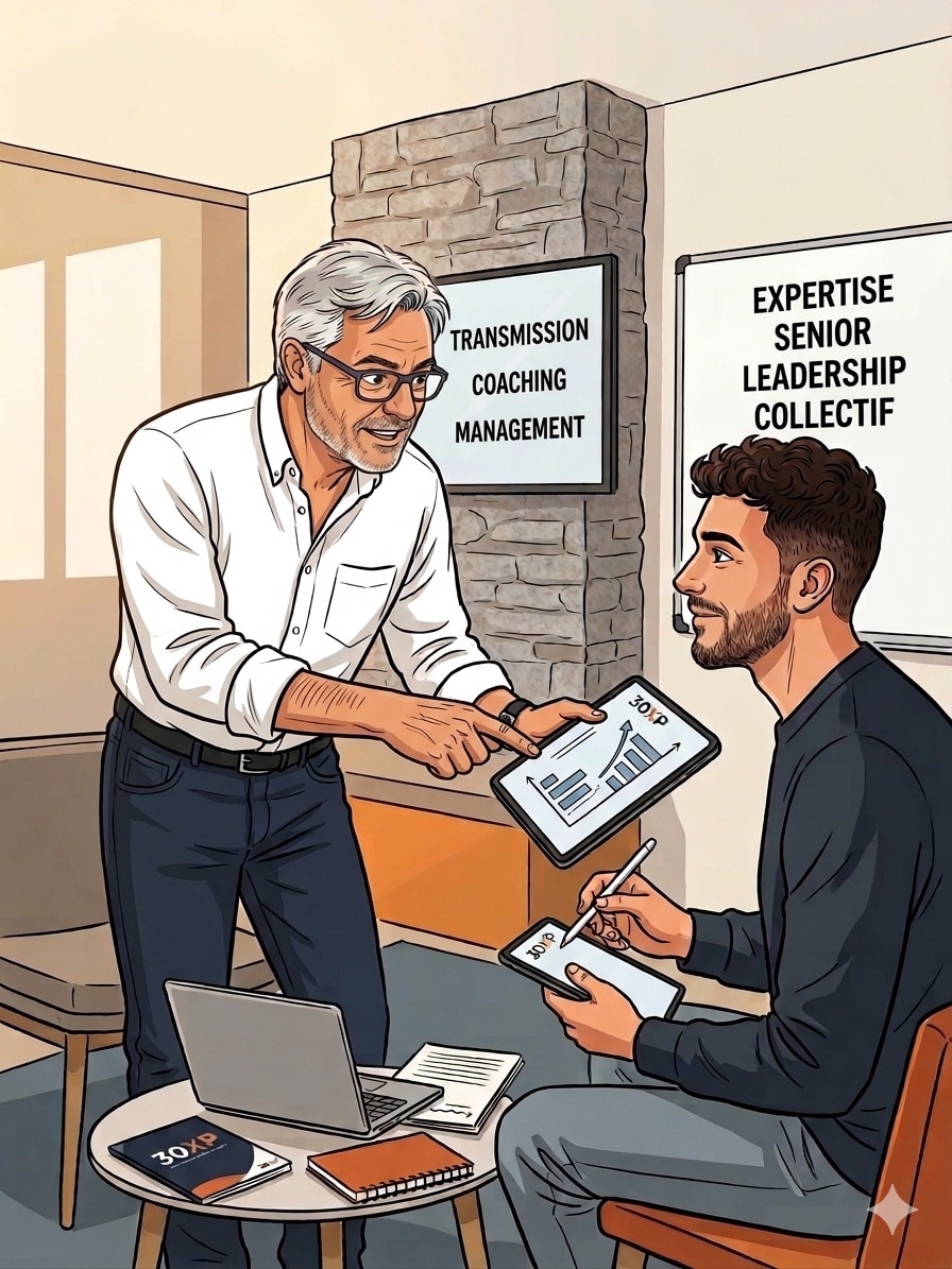Conscious unbossing : transmission, coaching, management, expertise senior