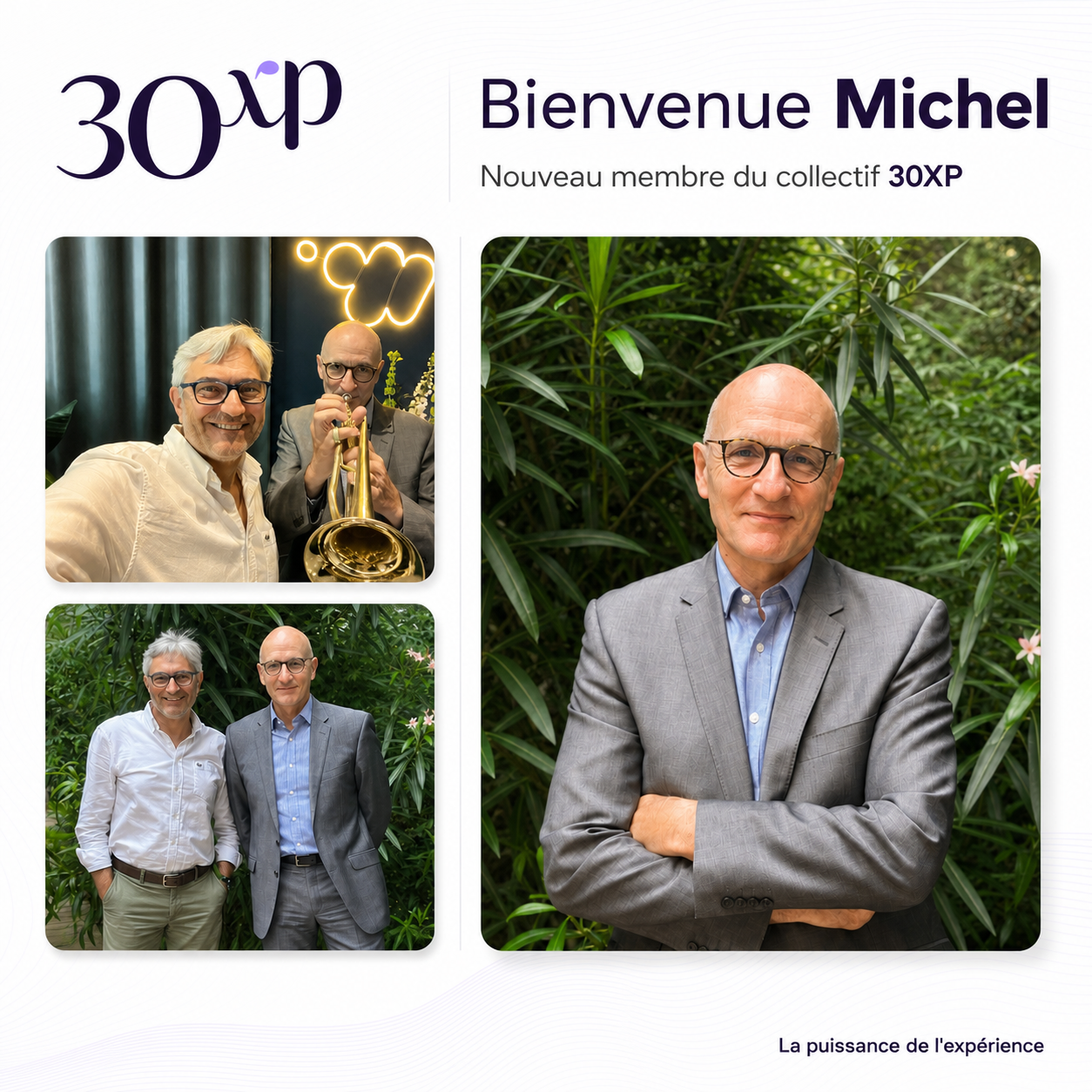 Michel Koch, nouveau membre du collectif 30XP